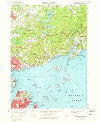 Marblehead North 1970 topographic map thumbnail