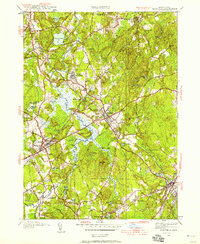 Medfield 1945 topographic map thumbnail
