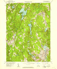 Milford 1953 topographic map thumbnail