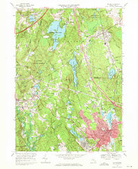 Milford 1968 topographic map thumbnail