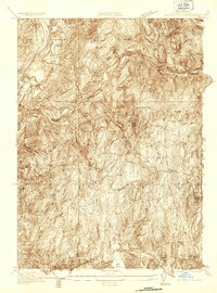Millers Falls 1936 topographic map thumbnail