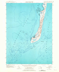Monomoy Point 1953 topographic map thumbnail