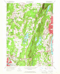 Mount Tom 1958 topographic map thumbnail
