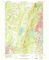 Mount Tom 1972 topographic map thumbnail