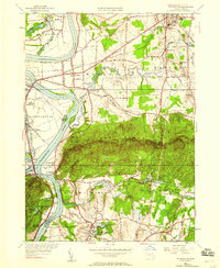 Mt Holyoke 1947 topographic map thumbnail