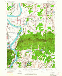 Mt Holyoke 1947 topographic map thumbnail