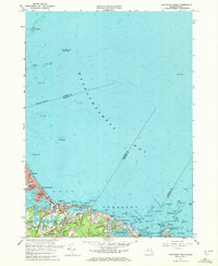 Nantasket Beach 1961 topographic map thumbnail