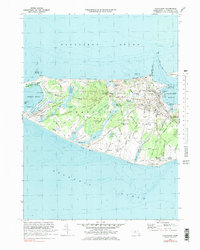 Nantucket 1972 topographic map thumbnail