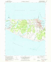 Nantucket 1972 topographic map thumbnail
