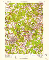 Natick 1950 topographic map preview
