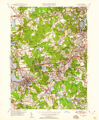 Natick 1950 topographic map thumbnail