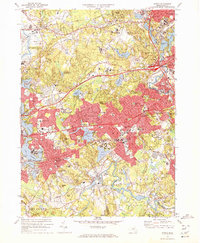 Natick 1970 topographic map thumbnail