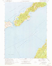 Naushon Island 1972 topographic map thumbnail
