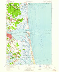Newburyport East 1952 topographic map thumbnail