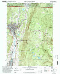 North Adams 1997 topographic map thumbnail