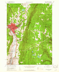 North Adams 1960 topographic map thumbnail