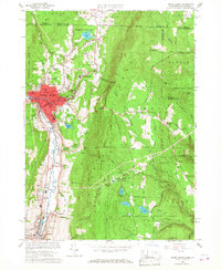 North Adams 1960 topographic map thumbnail