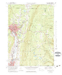 North Adams 1973 topographic map thumbnail