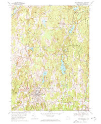North Brookfield 1967 topographic map thumbnail