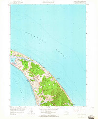 North Truro 1958 topographic map thumbnail