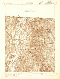 Northfield 1936 topographic map thumbnail