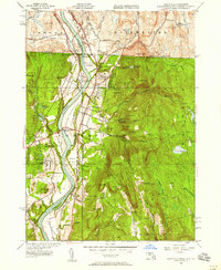 Northfield 1945 topographic map thumbnail