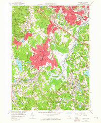 Norwood 1958 topographic map thumbnail