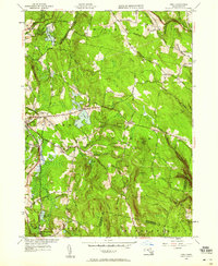 Peru 1945 topographic map thumbnail