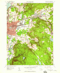 Pittsfield East 1944 topographic map thumbnail