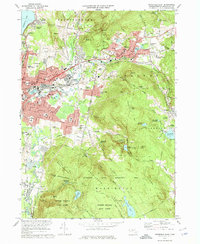 Pittsfield East 1973 topographic map thumbnail