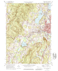 Pittsfield West 1973 topographic map thumbnail