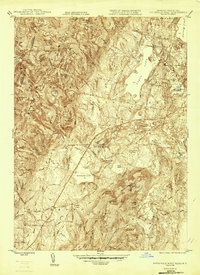 Pittsfield West 1946 topographic map thumbnail