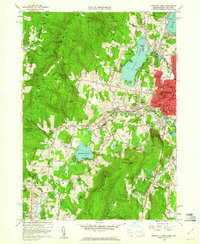 Pittsfield West 1959 topographic map thumbnail