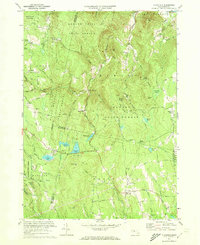 Plainfield 1971 topographic map thumbnail