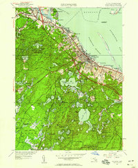 Plymouth 1950 topographic map thumbnail