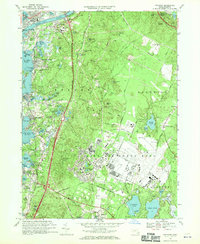 Pocasset 1967 topographic map thumbnail