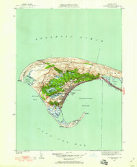 Provincetown 1949 topographic map thumbnail