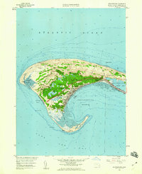 Provincetown 1958 topographic map thumbnail