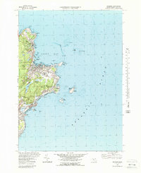 Rockport 1973 topographic map thumbnail