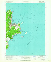 Rockport 1960 topographic map thumbnail