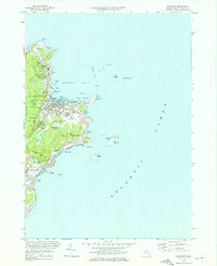 Rockport 1973 topographic map thumbnail
