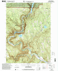 Rowe 1997 topographic map preview