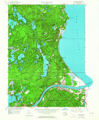 Sagamore 1951 topographic map thumbnail