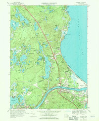 Sagamore 1967 topographic map thumbnail