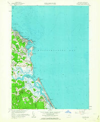 Scituate 1961 topographic map thumbnail