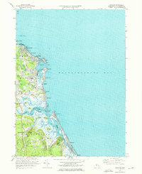 Scituate 1974 topographic map thumbnail