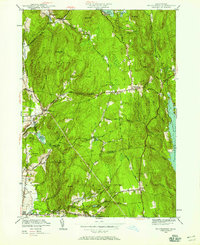 Shutesbury 1950 topographic map thumbnail