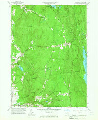 Shutesbury 1964 topographic map thumbnail
