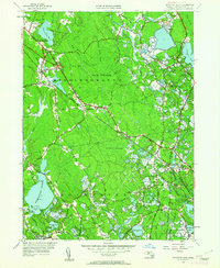 Snipatuit Pond 1949 topographic map thumbnail