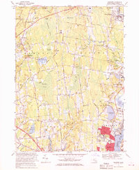 Somerset 1967 topographic map thumbnail